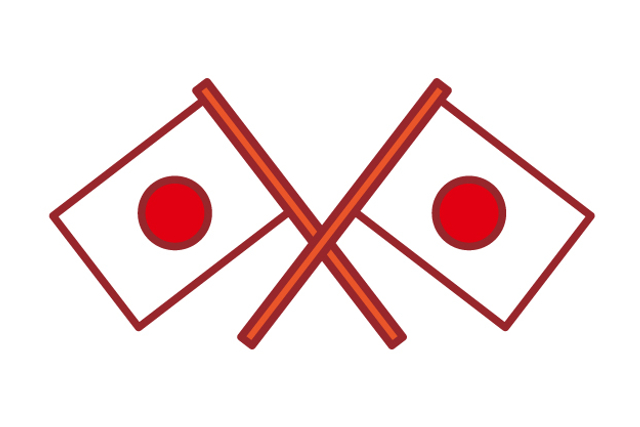 手旗の形や大きさについて